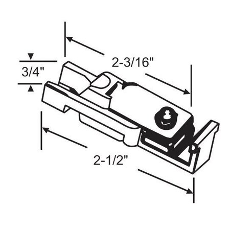 Strybuc Pivot Bracket 7-215